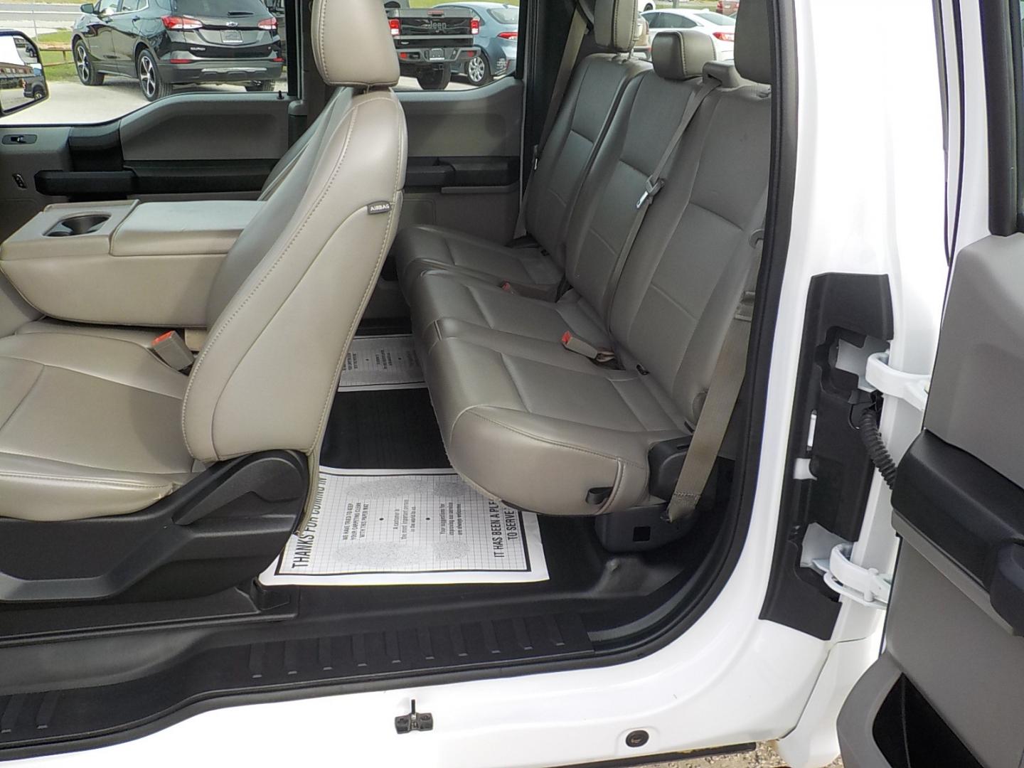 2019 White /Gray Ford F-150 (1FTEX1CB2KK) with an V-6 engine, Automatic transmission, located at 1617 W Church Street, Livingston, TX, 77351, (936) 327-3600, 30.710995, -94.951157 - Great work truck with a little pizazz!! Check out the wheels on this one! - Photo#9